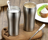 High Quality Double Wall 430ml Stainless Steel Beer and Coffee Mug