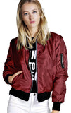 Basic Bomber Jacket for Women