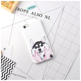 Cute Cat Dog Case For Apple iPhone