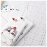 Cute Cat Dog Case For Apple iPhone