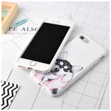 Cute Cat Dog Case For Apple iPhone