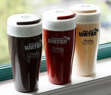 Double Wall Plastic 350ml Coffee Mug  Thermo mug