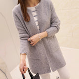 Long Sleeve Knitted Cardigans