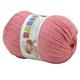 50g Soft Natural Smooth Baby Cashmere Silk Wool Hand Knitting Crochet Yarn Ball