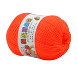 50g Soft Natural Smooth Baby Cashmere Silk Wool Hand Knitting Crochet Yarn Ball