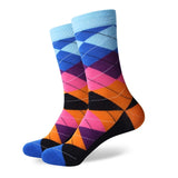 Men's combed cotton socks