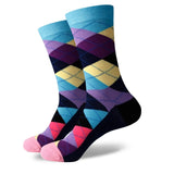 Men's combed cotton socks