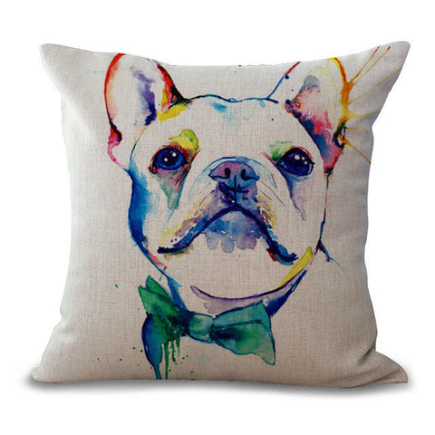 Bull Dog Pillow Cases