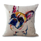 Bull Dog Pillow Cases