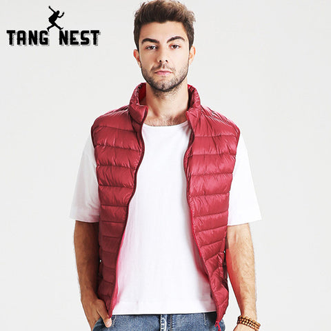 New Arrival Casual Light Men Down Vest