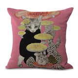 Animal Printed Pillow Cases