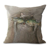 Animal Printed Pillow Cases