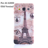 Cute Silicon Dandelion Paris tower pattern for Samsung Galaxy Phones