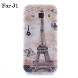 Cute Silicon Dandelion Paris tower pattern for Samsung Galaxy Phones