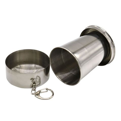 Stainless Steel Portable Travel Camping Folding Mug