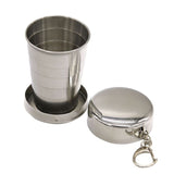 Stainless Steel Portable Travel Camping Folding Mug