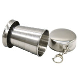 Stainless Steel Portable Travel Camping Folding Mug