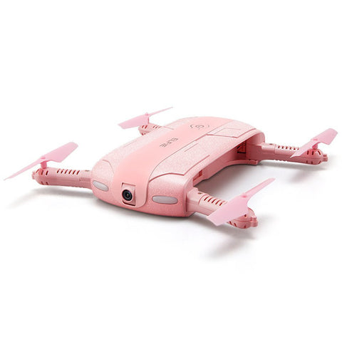 Pocket Selfie Drone Wifi Control Foldable FPV Altitude Hold Mode Portable 2.0 MP Cam