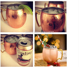 Moscow Mule Mug Drum- copper plated