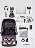 USB External Charger and Laptop Backpack