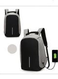 USB External Charger and Laptop Backpack