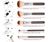 Professional Makeup Brush Set 12 pcs