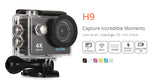 H9R Ultra HD 4K / 25fps WiFi 2.0" 170D underwater waterproof Sport camera