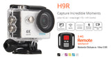 H9R Ultra HD 4K / 25fps WiFi 2.0" 170D underwater waterproof Sport camera