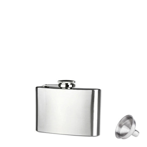 6 Sizes 4oz-10oz Stainless Steel Pocket Hip Flask