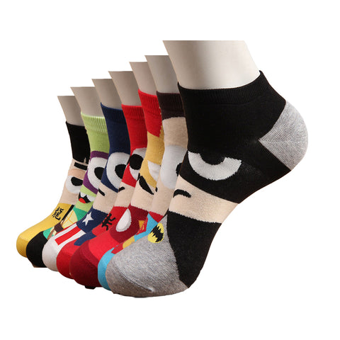 Avenger characters printed Men's Socks