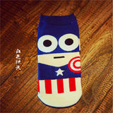 Avenger characters printed Men's Socks