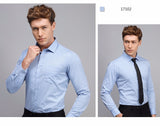 Men's Long Sleeve Formal Office Shirt