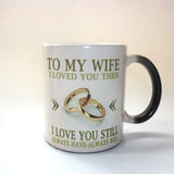 Wife Husband mug