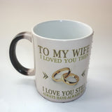 Wife Husband mug