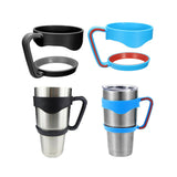 Hot Portable Plastic Water Bottle Mugs Cup Handle For 30 Ounce Tumbler Rambler Cup Hand Holder Fit Travel Drinkware