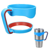 Hot Portable Plastic Water Bottle Mugs Cup Handle For 30 Ounce Tumbler Rambler Cup Hand Holder Fit Travel Drinkware