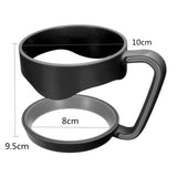 Hot Portable Plastic Water Bottle Mugs Cup Handle For 30 Ounce Tumbler Rambler Cup Hand Holder Fit Travel Drinkware