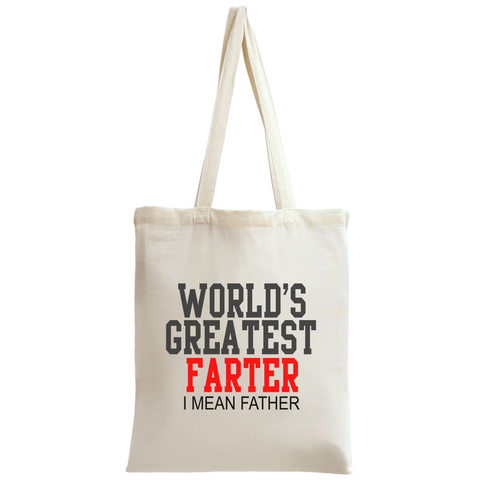 World's Greatest Father Tote Bag