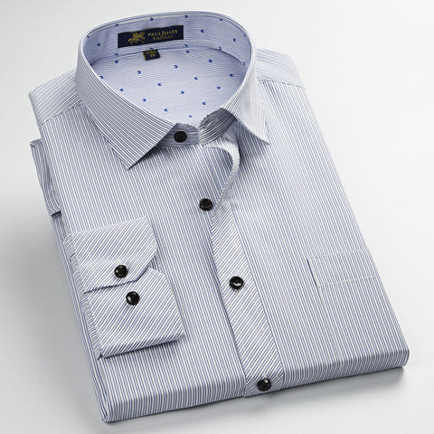 Men's Regular-fit Pin-Stripe Shirt