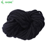 20 Colors Soft Wool Roving Bulky Thick Big Yarn Spinning Hand Knitting Thread