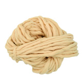 20 Colors Soft Wool Roving Bulky Thick Big Yarn Spinning Hand Knitting Thread