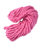 20 Colors Soft Wool Roving Bulky Thick Big Yarn Spinning Hand Knitting Thread