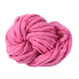 20 Colors Soft Wool Roving Bulky Thick Big Yarn Spinning Hand Knitting Thread