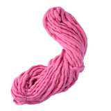 20 Colors Soft Wool Roving Bulky Thick Big Yarn Spinning Hand Knitting Thread