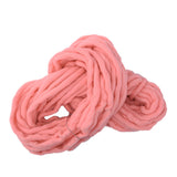 20 Colors Soft Wool Roving Bulky Thick Big Yarn Spinning Hand Knitting Thread