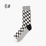 British style Plaid socks