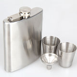 Stainless Steel 7 oz Pocket Hip Flask