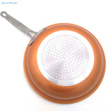 Non-stick Copper Frying Pan with induction cooking system