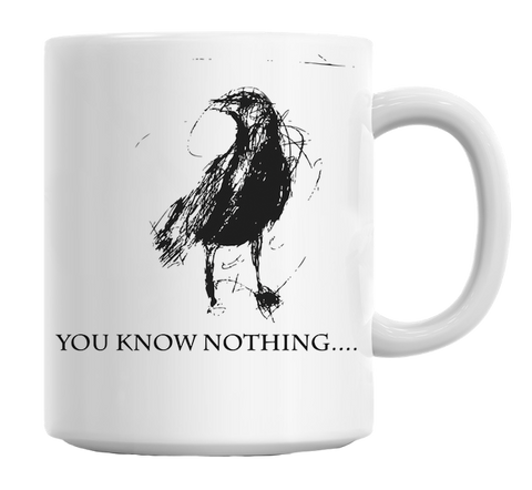 Crow You Know Nothing Mug