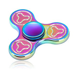 Rainbow Fidget Spinner Gyro Colorful Hand Toy Tri